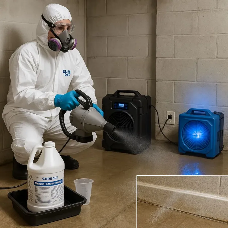 Sanitization and Odor Removal process in Twin Grove, IL